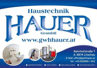 Heizungs- und Lüftungsanlagen sowie Sanitärinstallationen